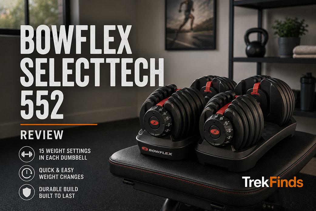 Bowflex SelectTech 552 Review: Adjustable Dumbbells for Convenient Home Workouts