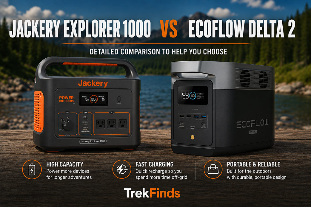 Jackery Explorer 1000 vs EcoFlow Delta 2: Which Portable Power Station Is Better?