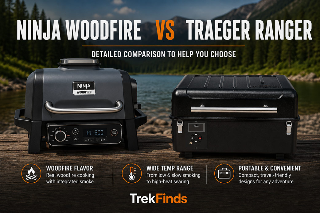 Ninja Woodfire Outdoor Grill vs Traeger Ranger: Which Portable Outdoor Cooker Is Better?