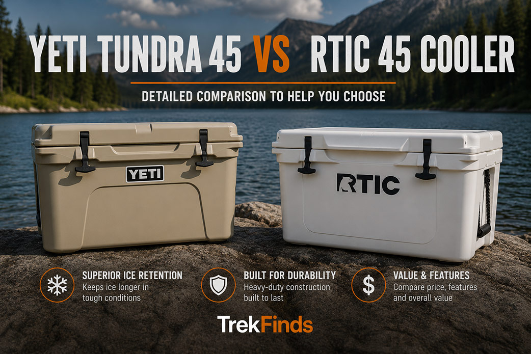 YETI Tundra 45 vs RTIC 45 Cooler: Which Hard Cooler Is Better?